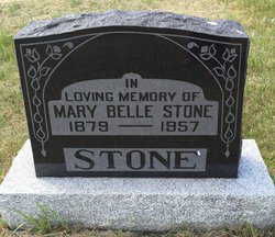 Photo of headstones/ Mary Belle McLeod Stone d1957 Fairview Stone Cem, Alix, Red Deer, Alberta